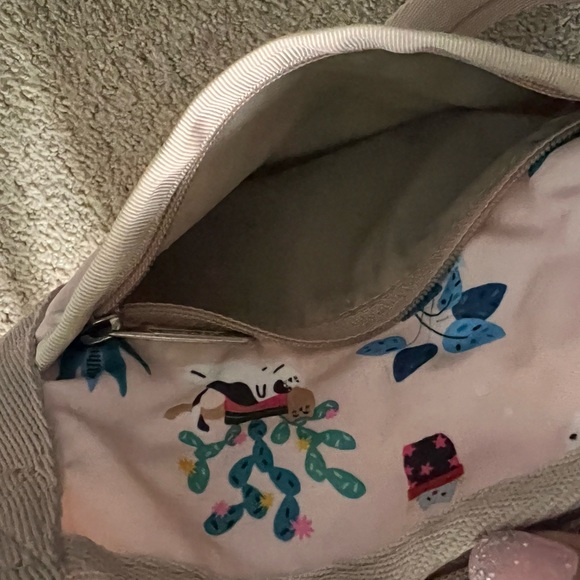 LeSporsac Pink Cat Cute Bag Shoulder Crossbody Small - Picture 6 of 7